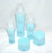 4 Ounce 1 OZ Blown Coloured Flint Emulsion Cosmetic Glass Bottles and Jars