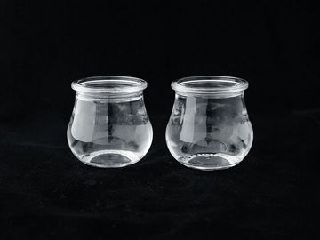 Custom Printing Frosted Transparent Glass Beverage Bottles 110ML With PP Cap